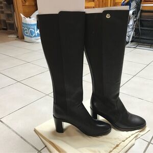 Tory Burch Black Over the Knee Boots